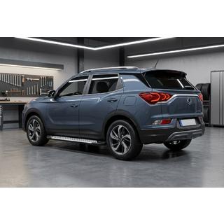 Estribos laterales Allmond Grey (2 uds., aluminio) SsangYong Korando 2019- foto 1