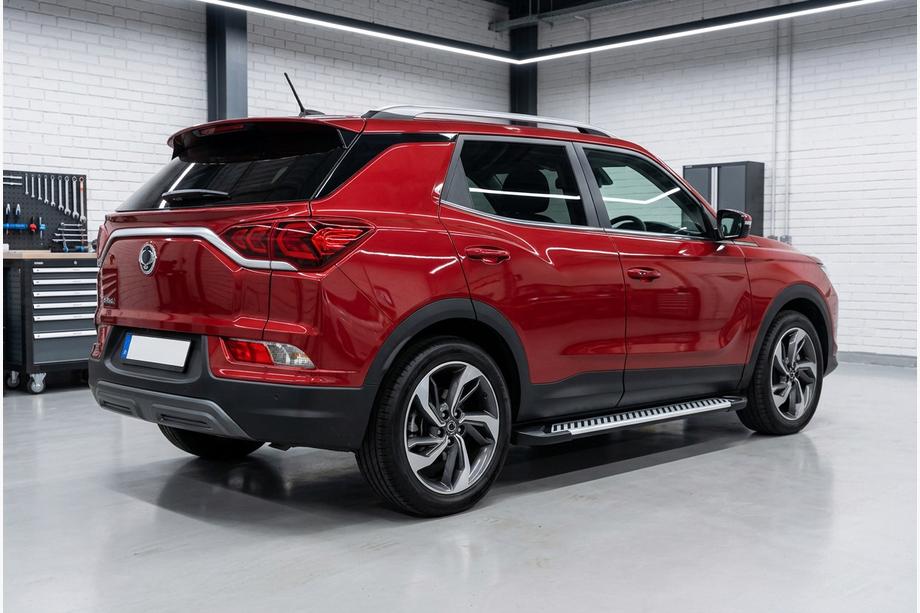SsangYong Korando 2019- Estribos Laterales Line (2 uds., Aluminio) Image