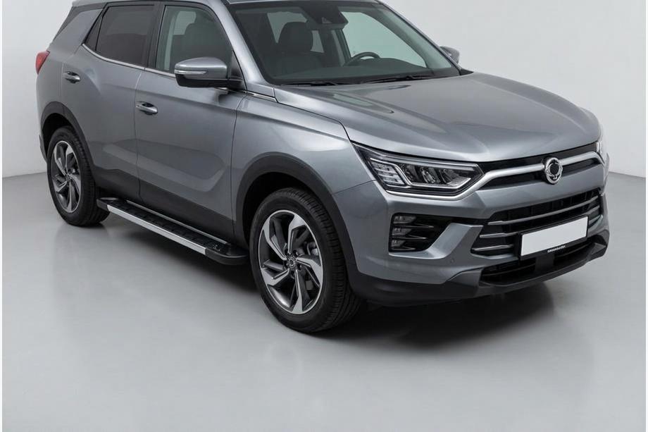 SsangYong Korando 2019- Estribos Laterales RedLine (2 uds., Aluminio) Image