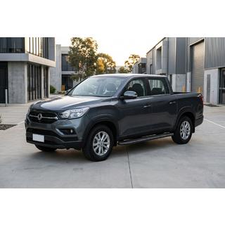 Estribos Laterales Bosphore Black (2 uds., Aluminio) SsangYong Musso ІІ 2018- foto 1