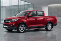 SsangYong Musso II 2018– Estribos Laterales Maya Red (2 uds., Aluminio) foto 1