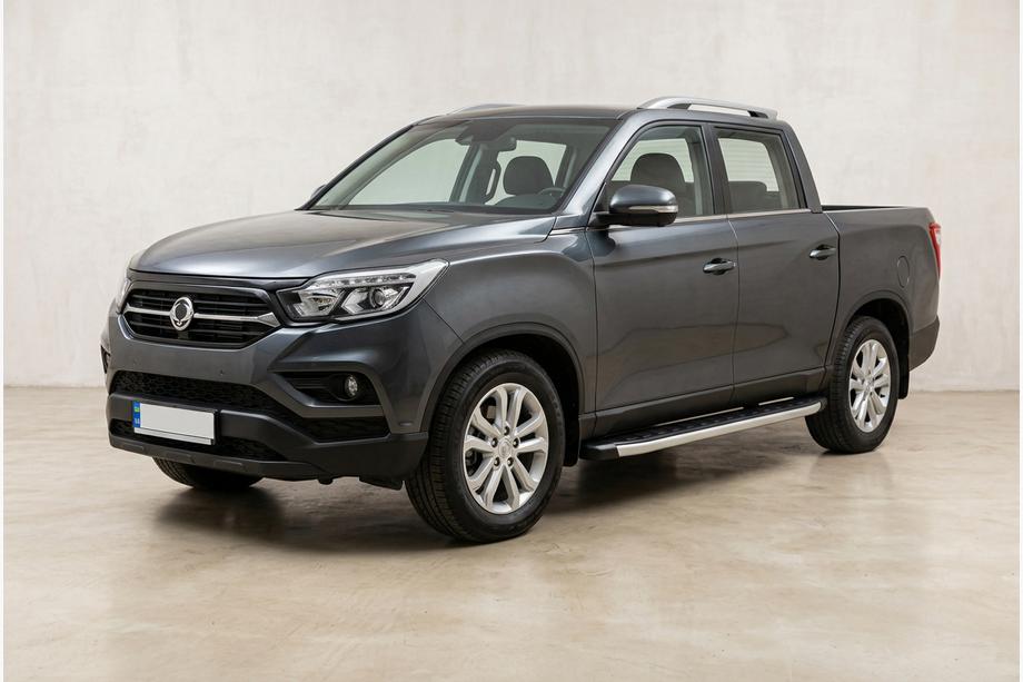 SsangYong Musso II 2018– Estribos Laterales Fullmond (2 uds., Aluminio) Image