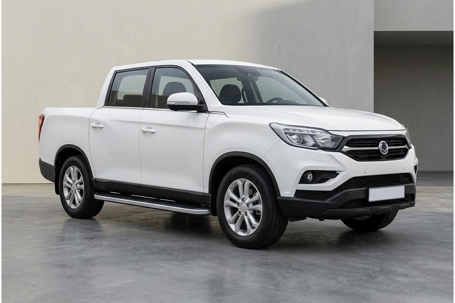 SsangYong Musso II 2018– Estribos Laterales Tayga Grey (2 uds., Aluminio) Foto 1