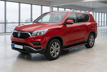 SsangYong Rexton II 2017- Estribos Laterales Maya Red (2 uds., Aluminio) foto 1