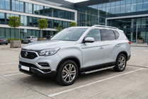 SsangYong Rexton II 2017- Estribos Laterales BlackLine (2 uds., Aluminio) foto 1