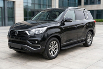 SsangYong Rexton II 2017- Estribos Laterales Tayga Black (2 uds., Aluminio) foto 1
