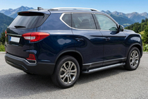 SsangYong Rexton II 2017- Estribos Laterales Vision New Black (2 uds., Aluminio) foto 1