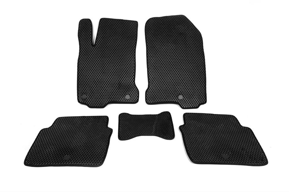 Renault Latitude 2010-2015 Alfombrillas EVA (negras) Image