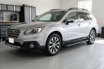 Subaru Outback 2014-2019 Estribos Laterales Bosphore Black (2 uds., Aluminio) foto 1