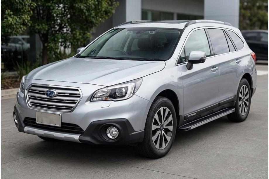 Subaru Outback 2014-2019 Estribos Laterales Maya V1 (2 uds., Aluminio) Image