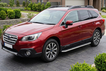 Subaru Outback 2014-2019 Estribos Laterales Maydos V1 (2 uds., Aluminio) foto 1