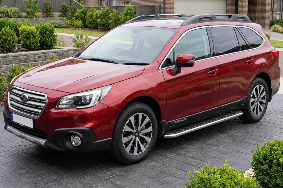 Subaru Outback 2014-2019 Estribos Laterales Maydos V1 (2 uds., Aluminio) Image
