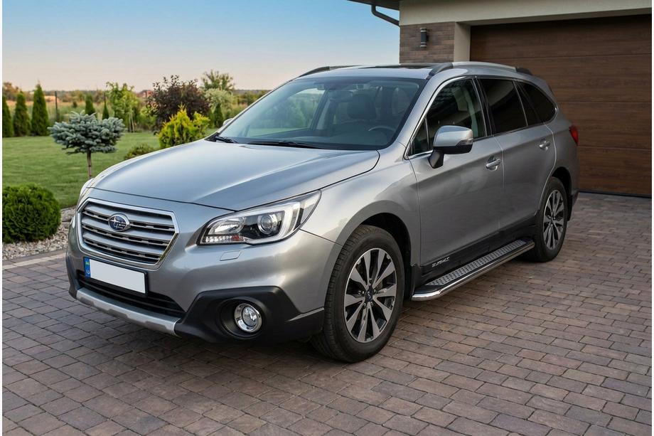 Subaru Outback 2014-2019 Estribos Laterales Maydos V2 (2 uds., Aluminio) Image