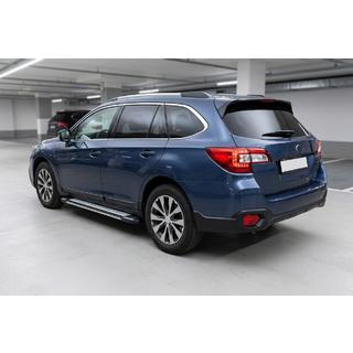 Estribos Laterales Rainbow (2 uds., Aluminio) Subaru Outback 2014-2019 foto 1