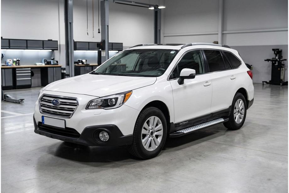 Subaru Outback 2014-2019 Estribos laterales Allmond Grey (2 uds., aluminio) Image