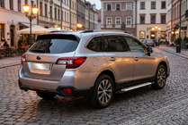 Subaru Outback 2014-2019 Estribos Laterales Line (2 uds., Aluminio) foto 1