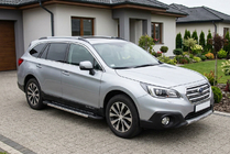Subaru Outback 2014-2019 Estribos Laterales RedLine (2 uds., Aluminio) foto 1