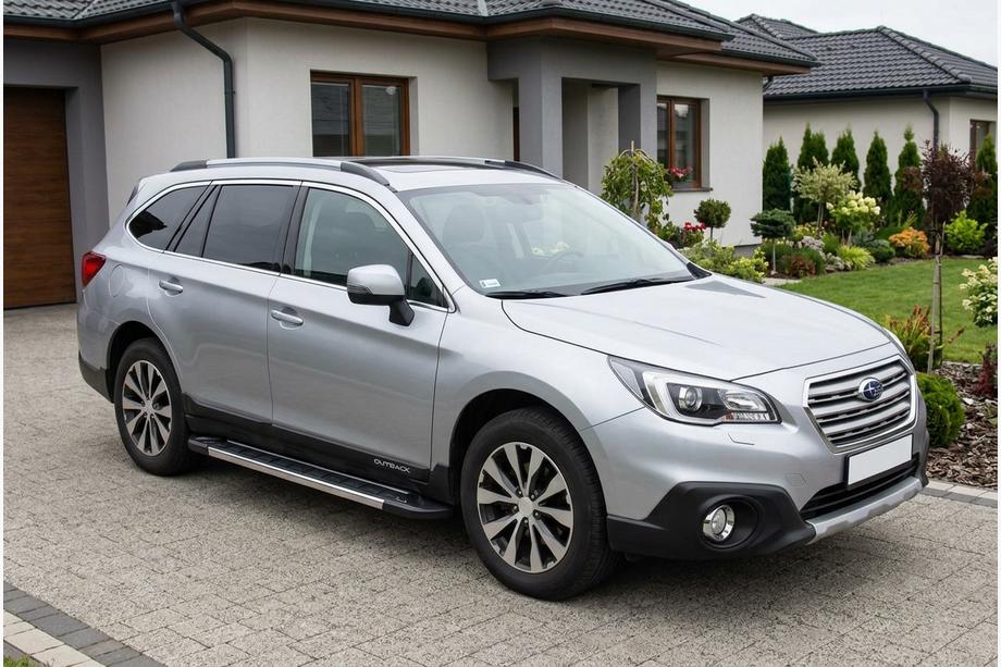 Subaru Outback 2014-2019 Estribos Laterales RedLine (2 uds., Aluminio) Image