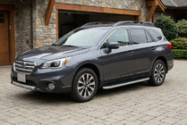 Subaru Outback 2014-2019 Estribos Laterales Tayga Grey (2 uds., Aluminio) foto 1