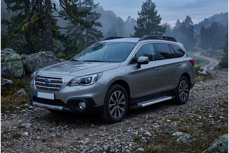 Subaru Outback 2014-2019 Estribos Laterales Vision New Grey (2 uds., Aluminio) Image