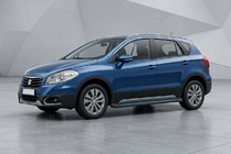 Suzuki SX4 S-Cross 2013-2016 Estribos Laterales Maya Blue (2 uds., Aluminio) foto 1