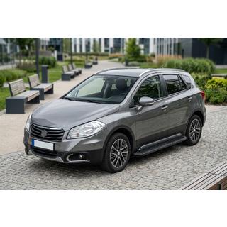 Estribos Laterales Tayga Black (2 uds., Aluminio) Suzuki SX4 S-Cross 2013-2016 foto 1