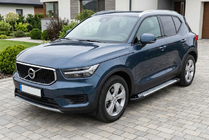 Volvo XC40 2018- Estribos laterales Allmond Grey (2 uds., aluminio) foto 1