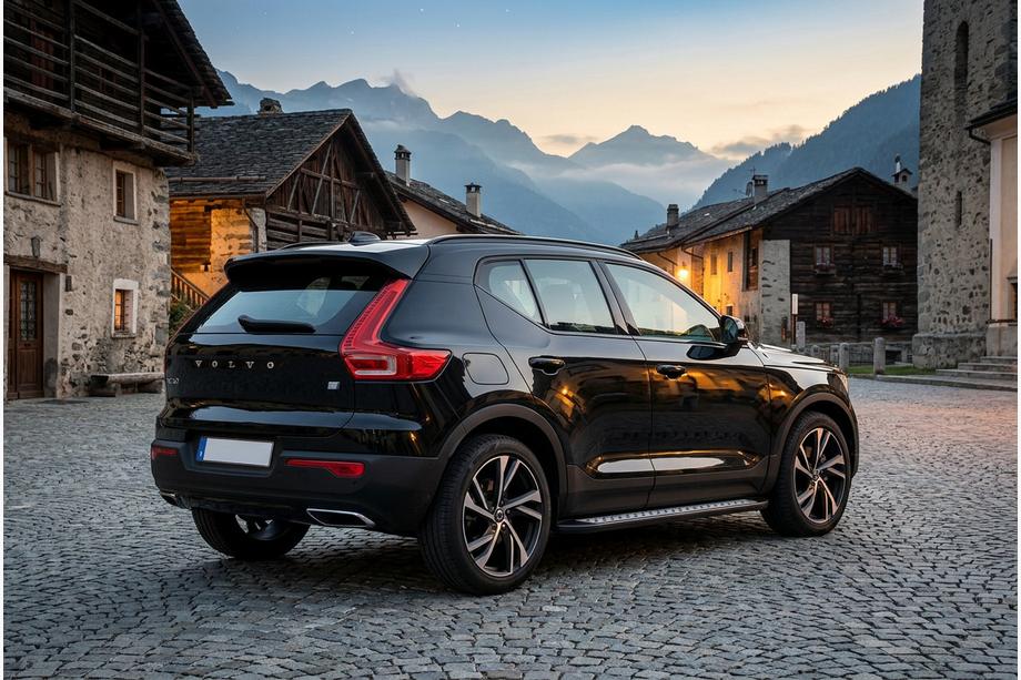 Volvo XC40 2018- Estribos Laterales Vision New Black (2 uds., Aluminio) Image