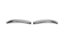 Fiat Linea 2006-2018 Cubiertas para esquinas del parachoques trasero (2012↗, acero inoxidable, 2 uds) foto 2