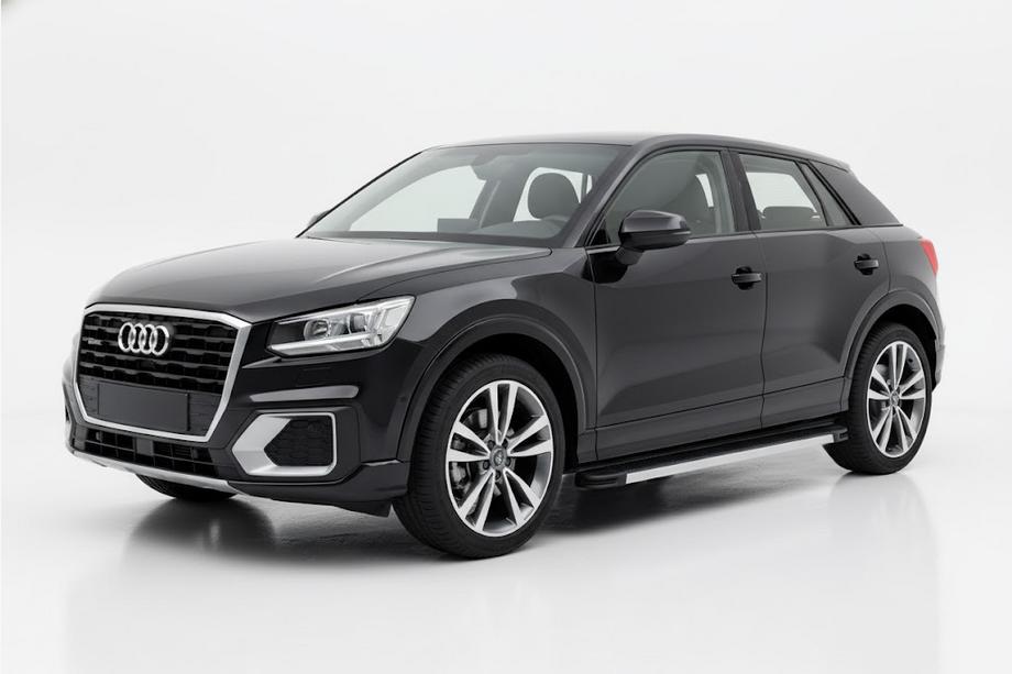 Audi Q2 2016- Estribos Laterales Maya V1 (2 uds., Aluminio) Image