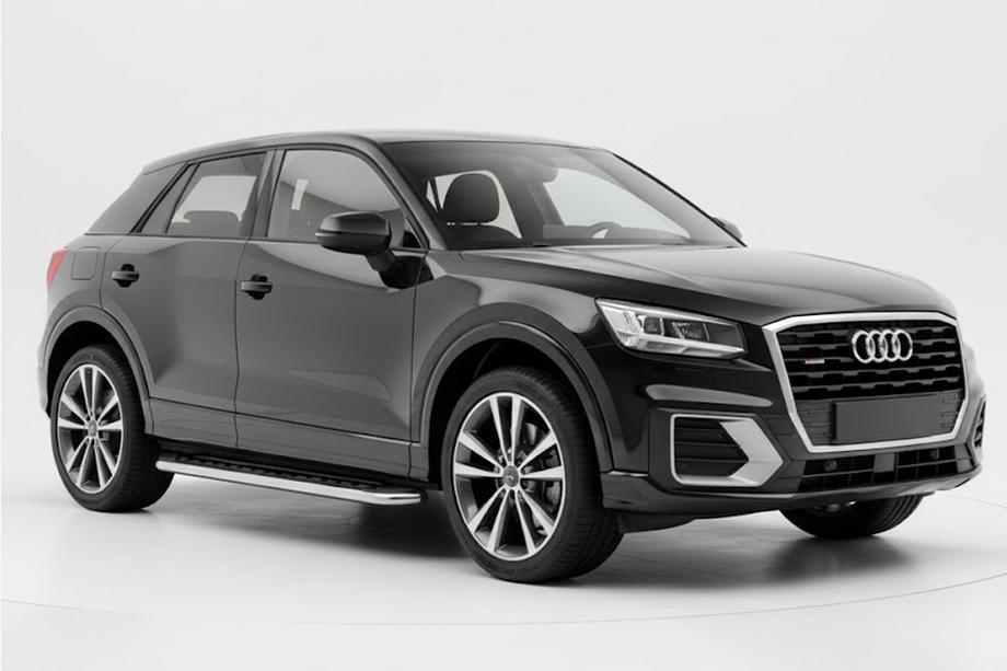 Audi Q2 2016- Estribos Laterales Maydos V1 (2 uds., Aluminio) Image