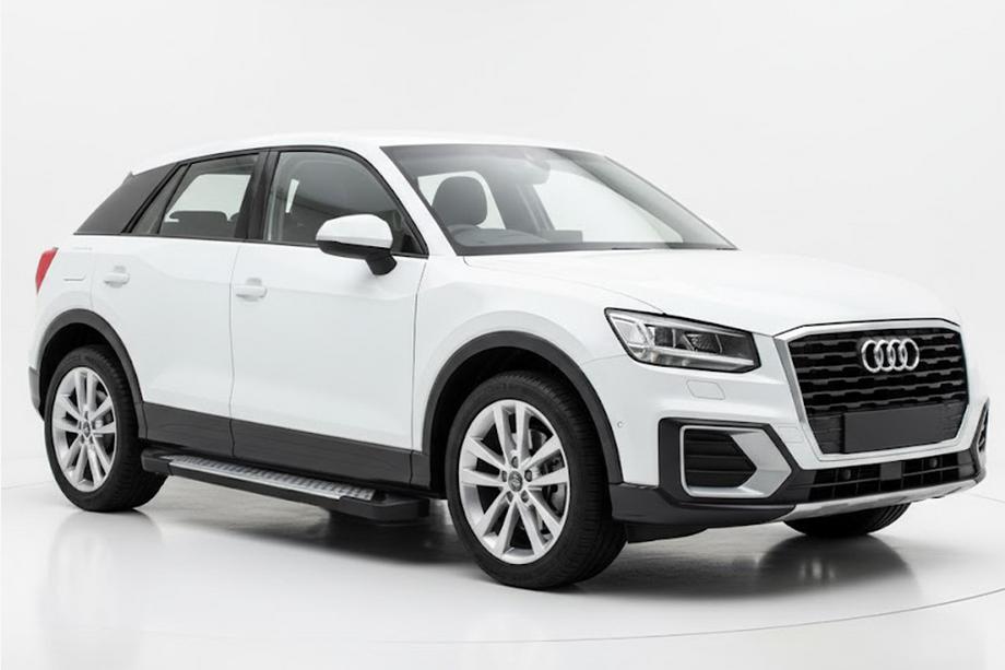 Audi Q2 2016- Estribos laterales Allmond Grey (2 uds., aluminio) Image