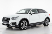 Audi Q2 2016- Estribos Laterales Vision New Black (2 uds., Aluminio) foto 1