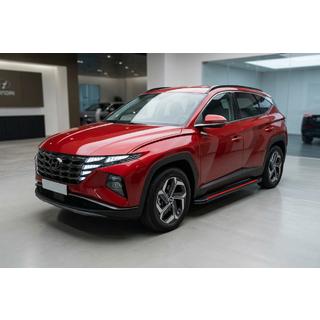 Estribos Laterales Maya Red (2 uds., Aluminio) Hyundai Tucson NX4 2021- foto 1