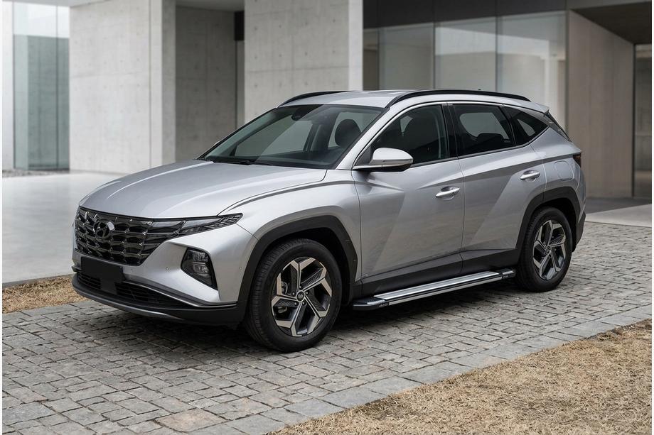 Hyundai Tucson NX4 2021- Estribos Laterales Rainbow (2 uds., Aluminio) Foto 1
