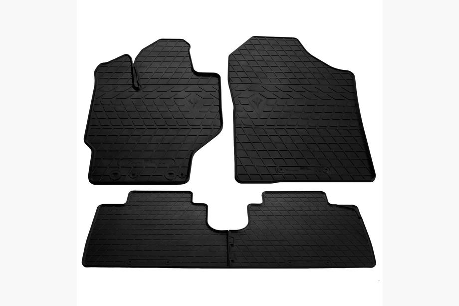 Toyota Yaris 2010-2020 Alfombrillas de goma (4 uds, Stingray Premium) Image