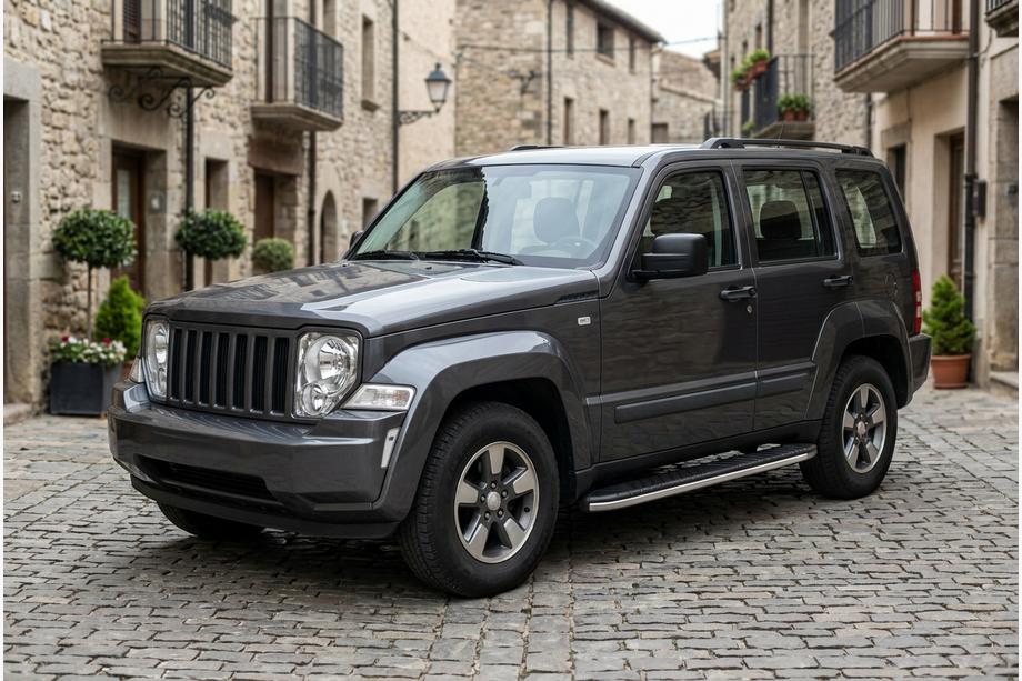 Jeep Cherokee/Liberty 2007-2013 Estribos Laterales Bosphore Grey (2 uds., Aluminio) Image