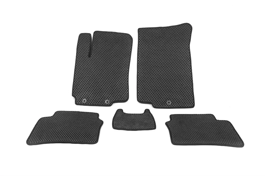 Kia Rio 2012-2017 Alfombrillas EVA V1 (negras) Image