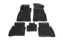 Fiat Doblo II 2010-2022 Alfombrillas de goma Stingray 3D (5 uds, poliuretano) foto 1