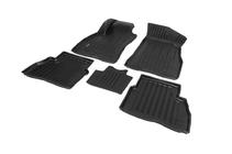 Opel Combo 2012-2018 Alfombrillas de goma Stingray 3D (5 uds, poliuretano) foto 2