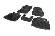 Ford Fusion 2012-2020 Alfombrillas de goma Stingray 3D (5 uds, poliuretano) foto 2