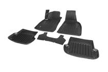 Audi A4 B7 2004-2008 Alfombrillas de goma Stingray 3D (5 uds, poliuretano) foto 2