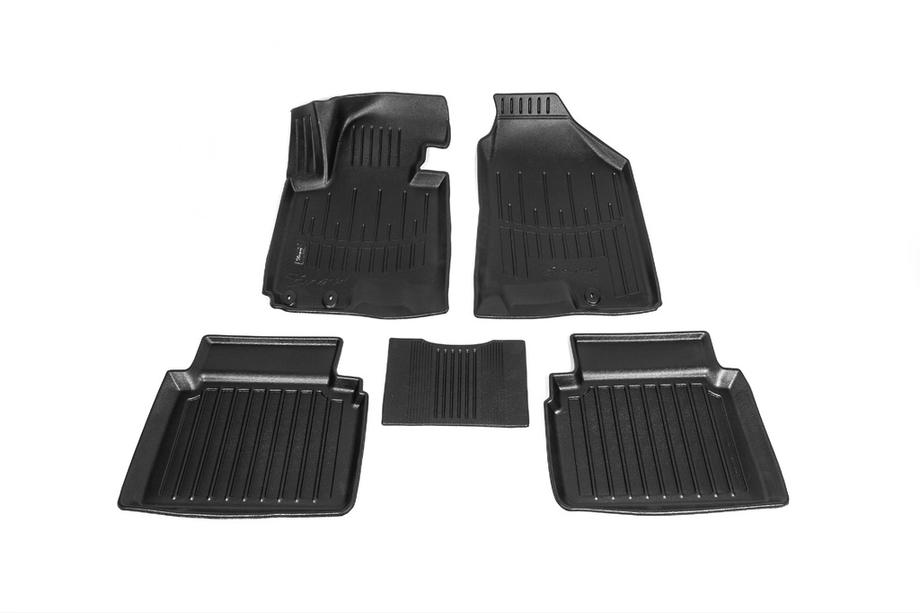 Hyundai IX-35 2010-2015 Alfombrillas de goma Stingray 3D (5 uds, poliuretano) Image