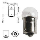 Bombilla de señal Osram 5007 R5W 12V BA15s foto 2