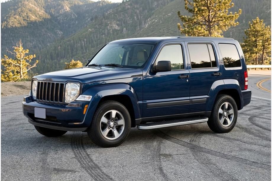 Jeep Cherokee/Liberty 2007-2013 Estribos Laterales Tayga Grey (2 uds., Aluminio) Image