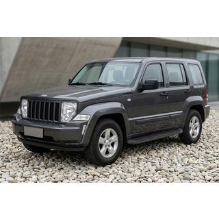 Estribos Laterales Tayga Black (2 uds., Aluminio) Jeep Cherokee/Liberty 2007-2013 foto 1