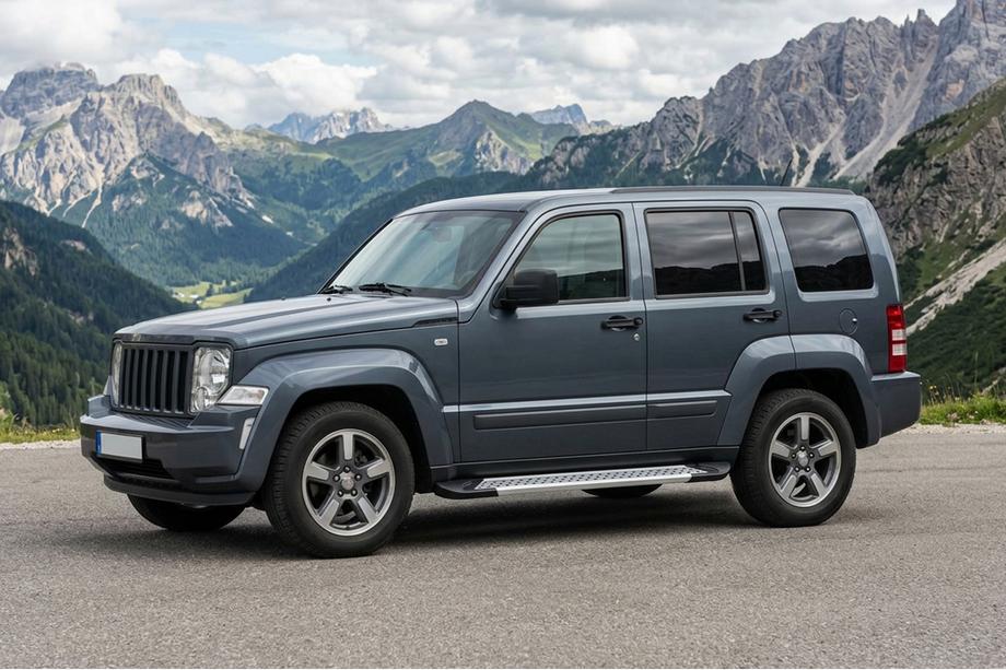 Jeep Cherokee/Liberty 2007-2013 Estribos Laterales Vision New Grey (2 uds., Aluminio) Foto 1