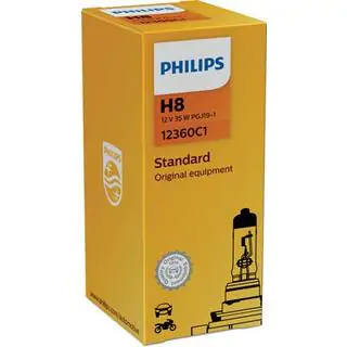 Bombilla de faro Philips H8 35W 12360 foto 2