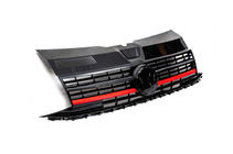 Volkswagen T6 2015-2024 Parrilla delantera con franja roja (para emblema) foto 1