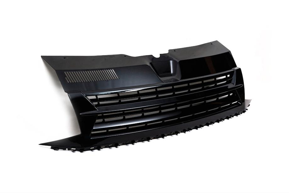Volkswagen T6 2015-2024 Parrilla Delantera Negro Brillante (sin Emblema) Image